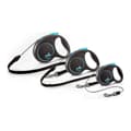 Miniatyrbilde 2 av 3: Hundeleder Flexi BLACK DESIGN 5 m Rosa Størrelse S