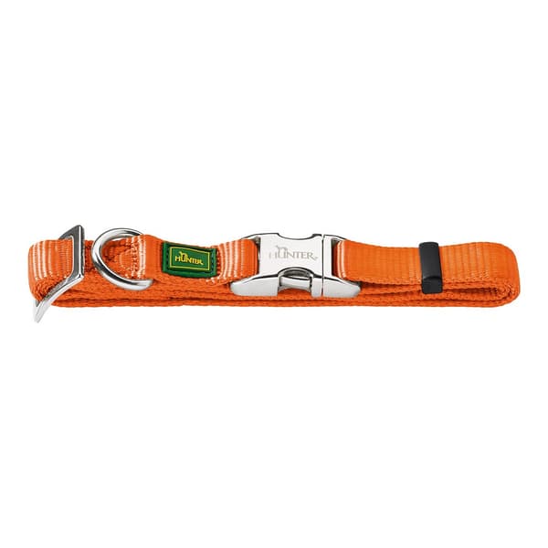 Hundehalsbånd Hunter Alu-Strong Oransje 20