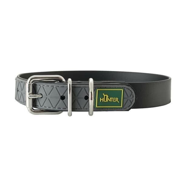 Hundehalsbånd Hunter Convenience 53-61 cm L/XL Svart