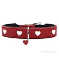 Miniatyrbilde 7 av 7: Hundehalsbånd Hunter Love M/L 47-54 cm Rød