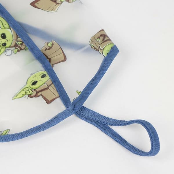 Regnkåpe for hunder The Mandalorian Grønn L