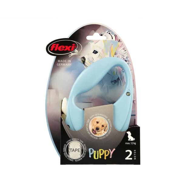 Koiran talutushihna Flexi Puppy 2 m Sininen