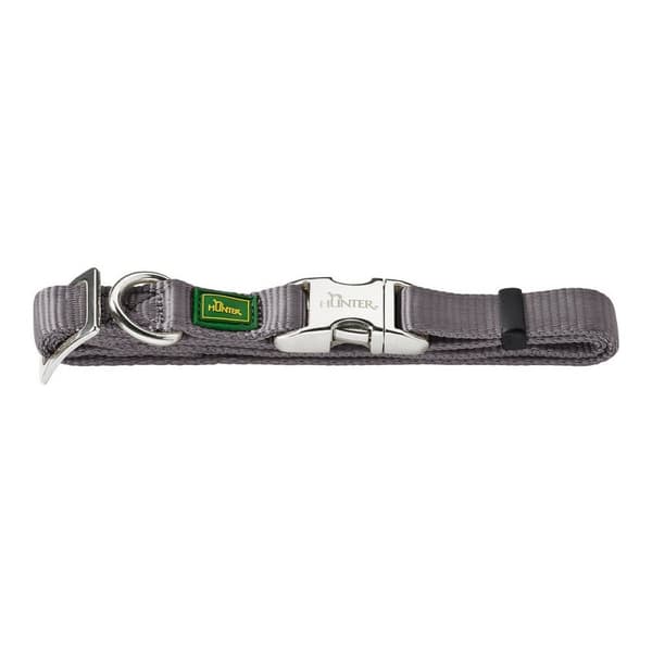 Koiran kaulapanta Hunter Alu-Strong Harmaa Koko M (40-55 cm)