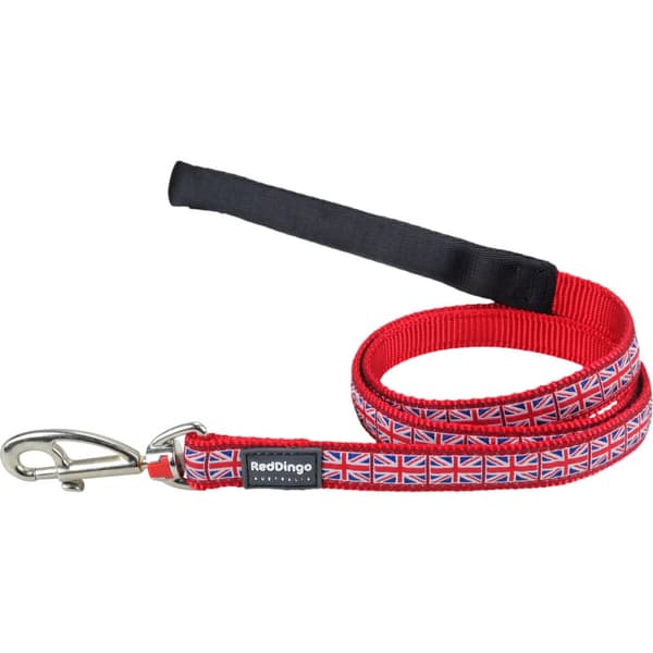 Koiran talutushihna Red Dingo Union Jack 1,2 m Punainen 1.2 x 120 cm