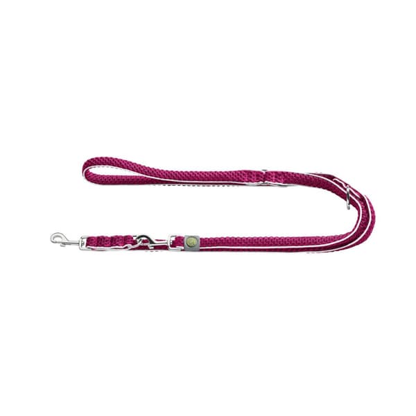 Koiran talutushihna Hunter Fuksia 2 m Säädettävä