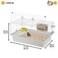 Miniatyrbild 3 av 9: Bur Ferplast Cavie Metall Plast 77 x 45 x 48 cm