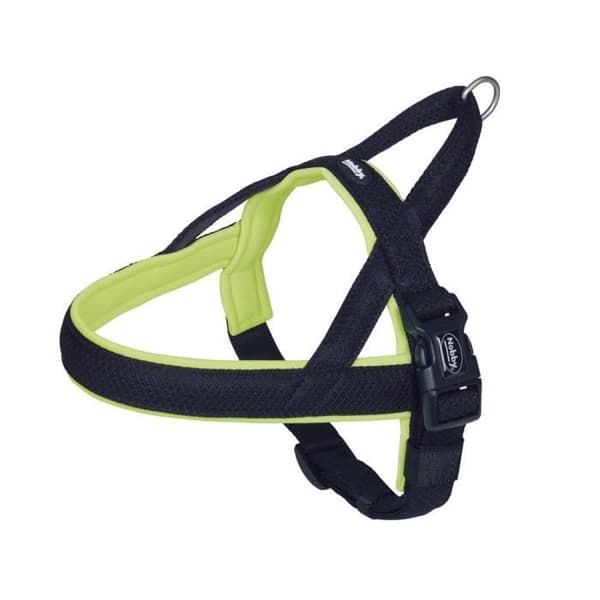 Nobby Mesh Preno norsk hundsele Neongul 68-85cm + 54cm/40-45mm - 80554-24