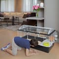 Miniatyrbillede 4 af 11: Bur Ferplast 100 Metal Plastik 96 x 57 x 56 cm