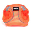 Pikkukuva 4 / 4: Koiran valjaat Gloria Air Mesh Trek Star Säädettävä Oranssi Koko XXXS (18-20 cm)