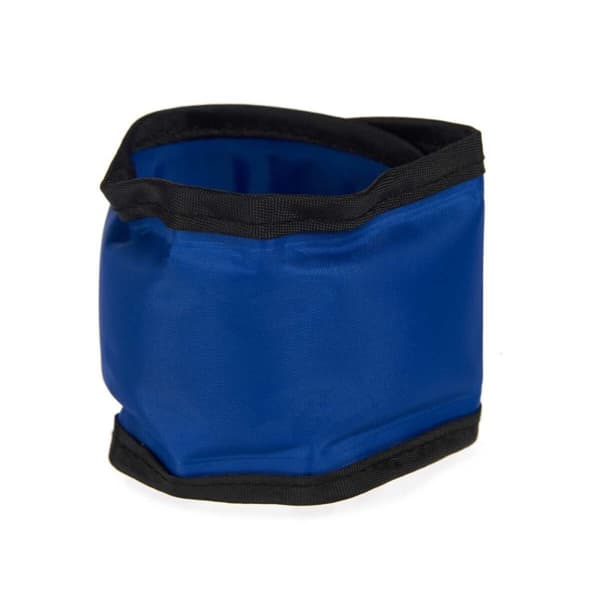 Hundehalsbånd Blå Sort PVC Gel 6,3 x 1 x 30 cm Nedkølende (4 enheder)