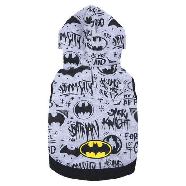 Dog Sweatshirt Batman S Grå