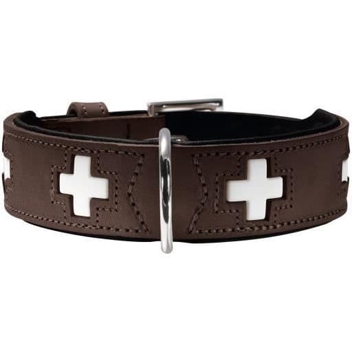 Hunter Swiss Halsband för bruna och svarta hundar | T-55