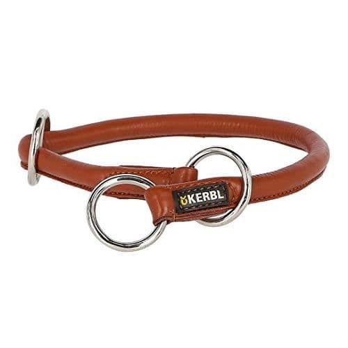 KERBL Roma Hundchokehalsband Cognac 45 cm 8 mm 81090