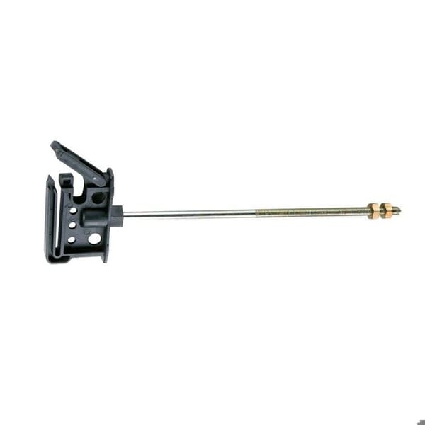 Clip spacer isolator med gängstång och 200mm stöd Ako