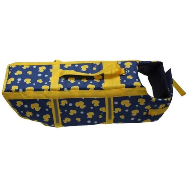 Croci Flytande kors för hundar Moby Duck, robust, säker, med handtag, 35 cm - C6107362