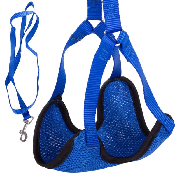 Hundsele med Koppel / Hundkoppel - 120 cm