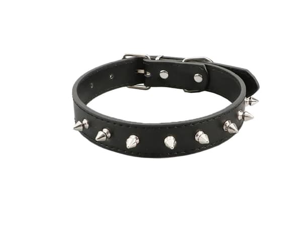 Hundhalsband med Nitar - Halsband för Katter och Hundar - L