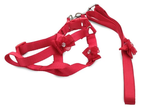 Hundsele med Koppel / Hundkoppel - 124 cm