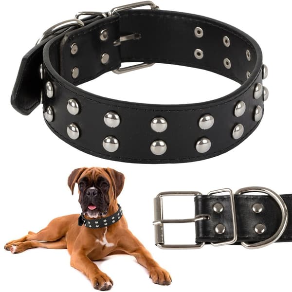 Hundhalsband - Dubbar - L - 39-50cm