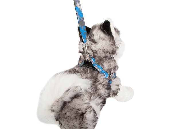 Hundsele med Koppel / Hundkoppel - 124 cm