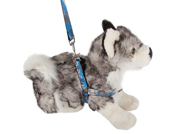 Hundsele med Koppel / Hundkoppel - 124 cm