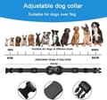Miniatyrbild 2 av 6: Anti Bark Halsband för hundar - Anti Bark Träningshalsband - Vit, vattentätt, uppladdningsbart - för stora små hundar