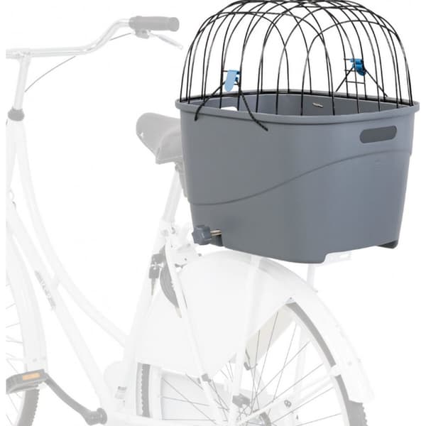 Transporttaske Trixie 13115 Grå Metal Plastik 36 x 47 x 46 cm Cykel