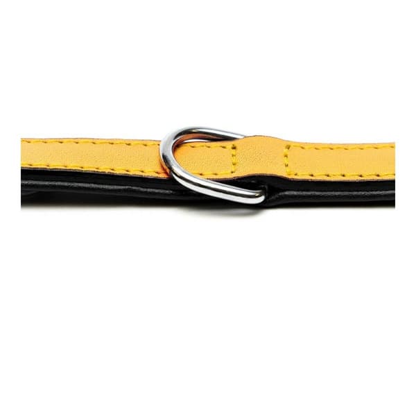 Hundhalsband Gloria Vadderad Gul (45 x 2 cm)