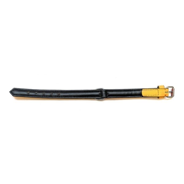 Hundhalsband Gloria Vadderad Gul (45 x 2 cm)