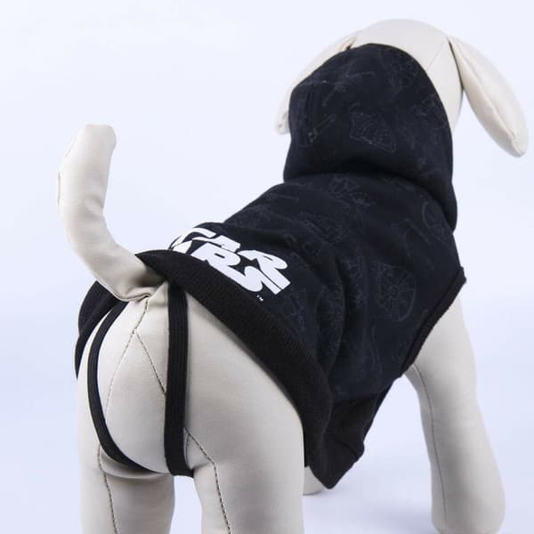Hundtröja Star Wars XS Svart