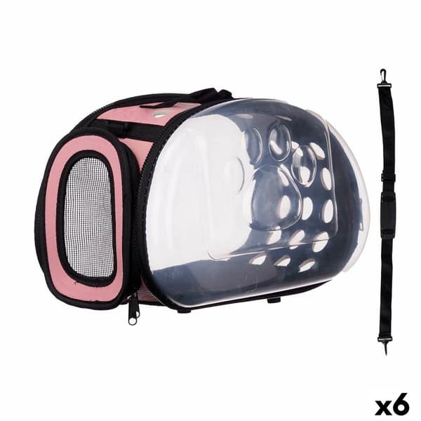 Transporter Mascow 225 Svart Rosa Plast 37 x 17 x 22 cm (6 antal)
