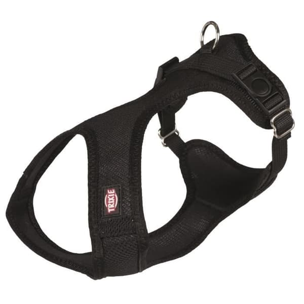TRIXIE Mjuk sele XS-S: 30 till 45cm - Svart - För hundar