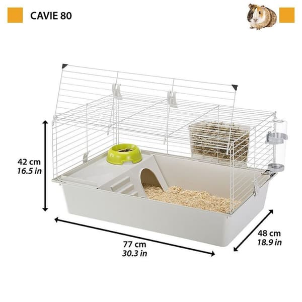 Bur Ferplast Cavie Metal Plastik 77 x 45 x 48 cm