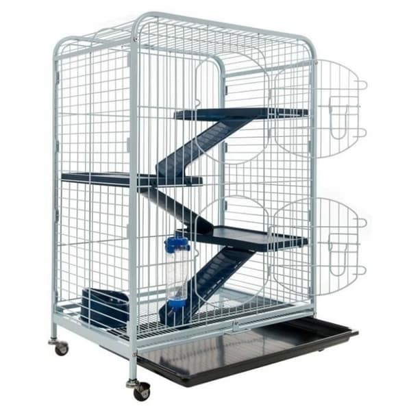 Häkki Tyrol 205594 Jyrsijät Renkailla Muovinen 64 x 44 x 93 cm