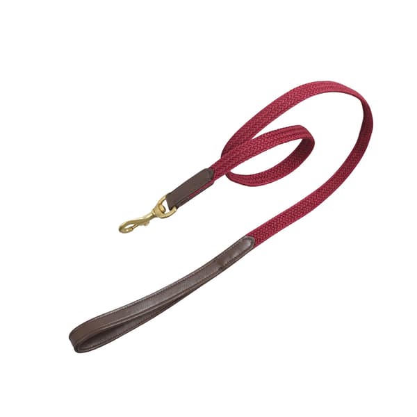 Weatherbeeta Plaited Leather Dog Lead