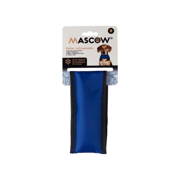 Koiran kaulapanta Sininen Musta PVC Geeli 6,5 x 1 x 45 cm Jäähdytysaine (4 osaa)