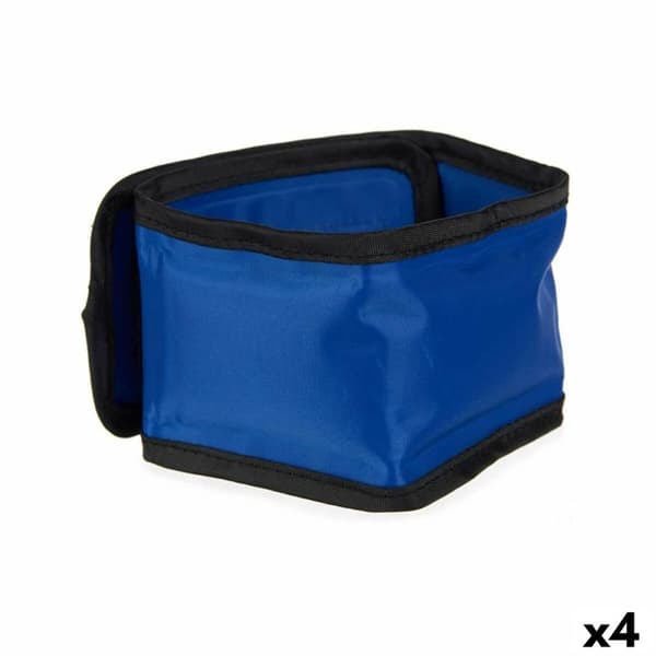 Koiran kaulapanta Sininen Musta PVC Geeli 6,5 x 1 x 45 cm Jäähdytysaine (4 osaa)