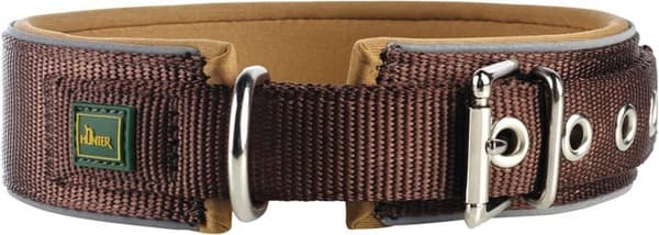 Hunter Collar - 64095 - Reflekterande neoprenkrage 54-61 mm 45 cm Brun