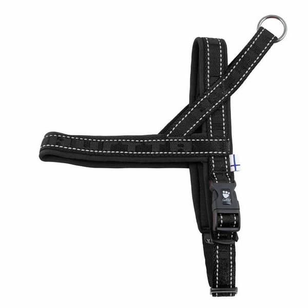 Hurtta djursele - HU933390 - Vadderad hundsele Casual Style Raven 71 cm