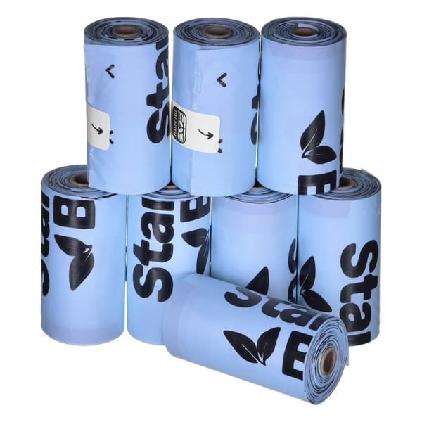 Affaldspose Starch Bag 961830 Blå (120 Dele)