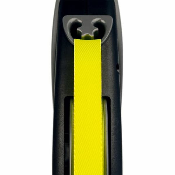 Hundebly Flexi Neon Giant L Sort 8 m