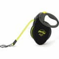 Miniatyrbillede 1 af 4: Hundebly Flexi Neon Giant L Sort 8 m