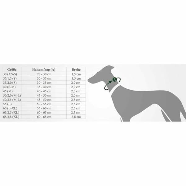 Hunter krage - 62193 - Vario plus hals Neopren krage 45-50 mm 20 cm Svart