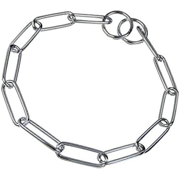 Hundhalsband - HERM SPRENGER - Sprenger HS - lång halsband i kromstål