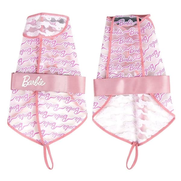 Regnrock för hundar Barbie Rosa S
