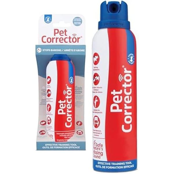 Pet Corrector Dog Training Spray - Hjälper till att kontrollera oönskade beteenden: skällande, hoppande, matstöld,