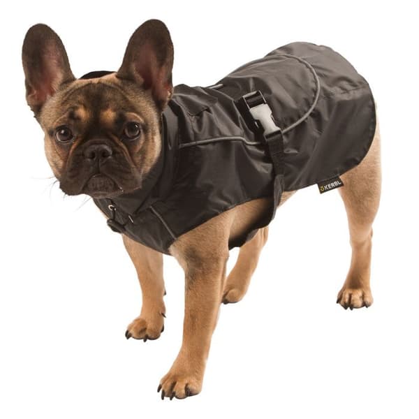 Kerbl Forks Dog Rain Coat Svart Storlek L - 80625