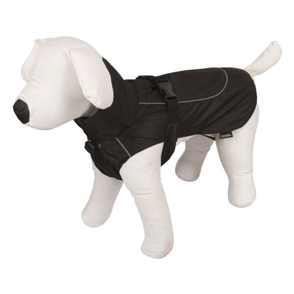 Kerbl Forks Dog Rain Coat Svart Storlek L - 80625