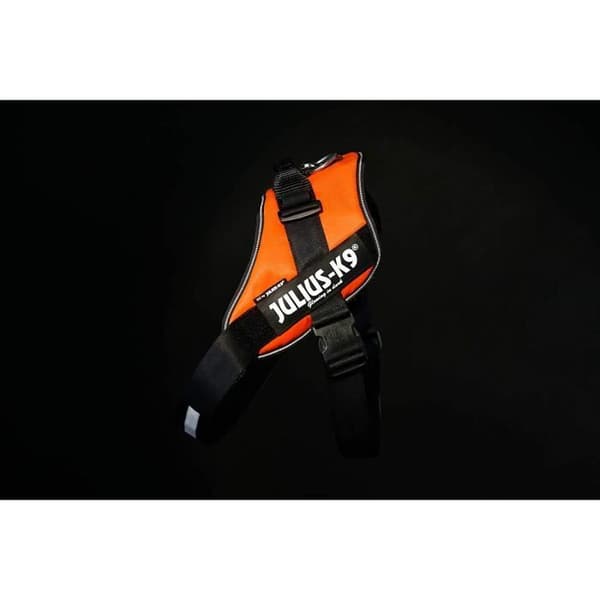 Hundsel för Hund - JULIUS K-9 - IDC-Power - Orange Fluo - Storlek 4 - 14 kg och mer