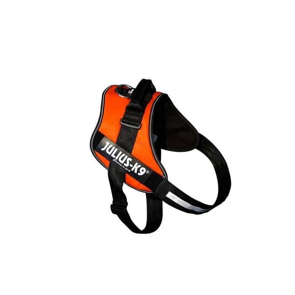 Hundsel för Hund - JULIUS K-9 - IDC-Power - Orange Fluo - Storlek 4 - 14 kg och mer